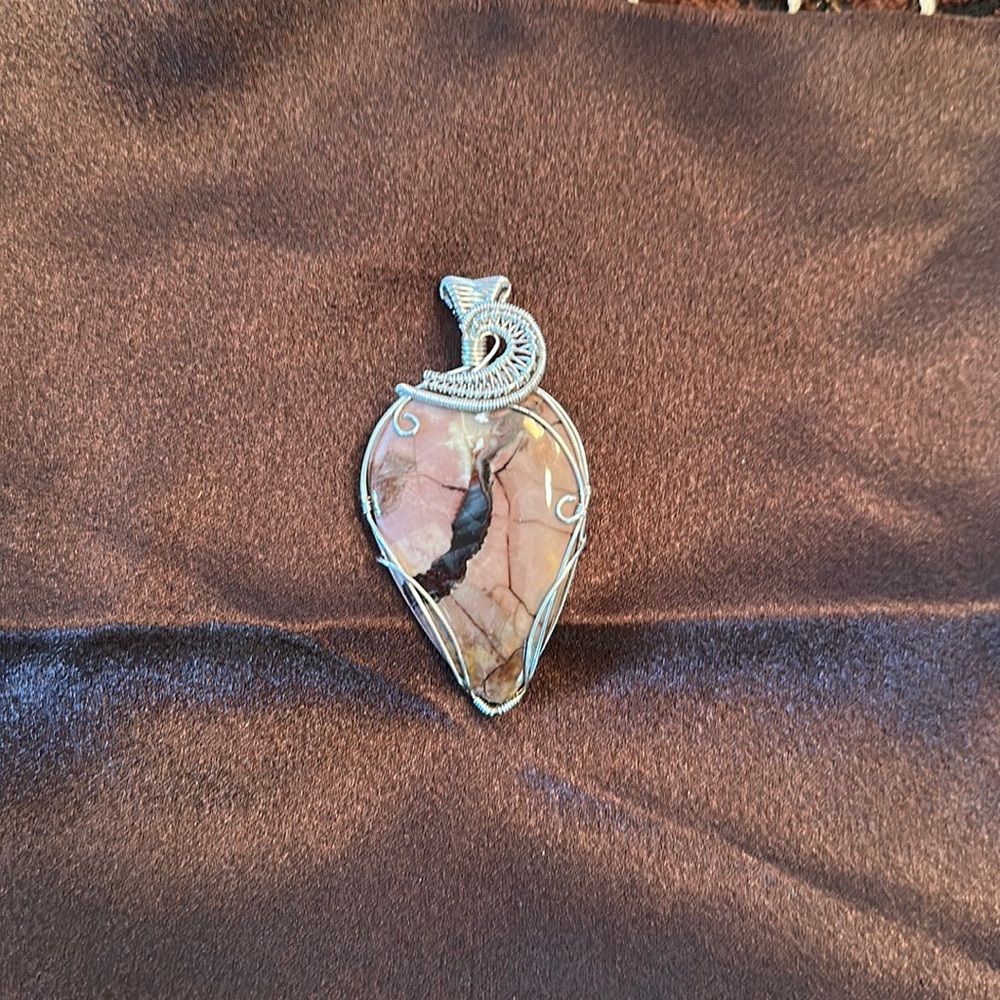 Jasper necklace pendant